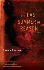 The Last Summer of Reason by Tahar Djaout